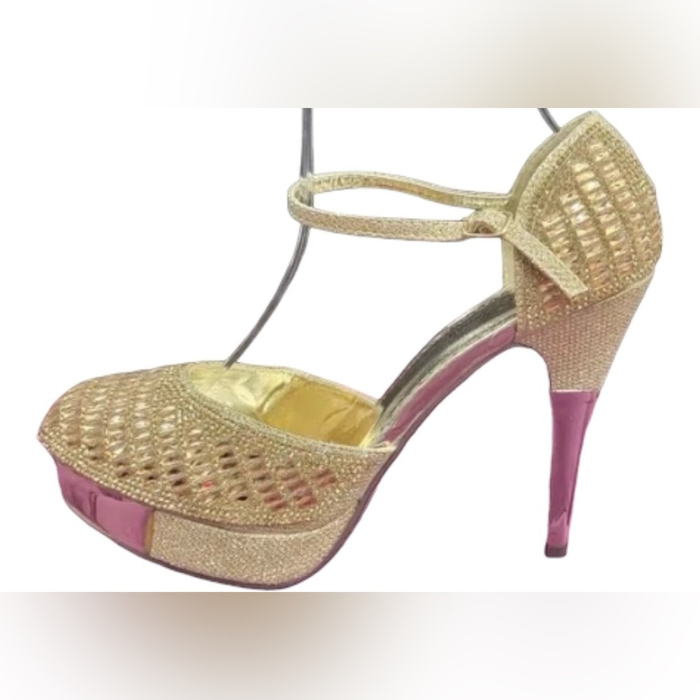 Bella Hanna Sparkle Heels EUC